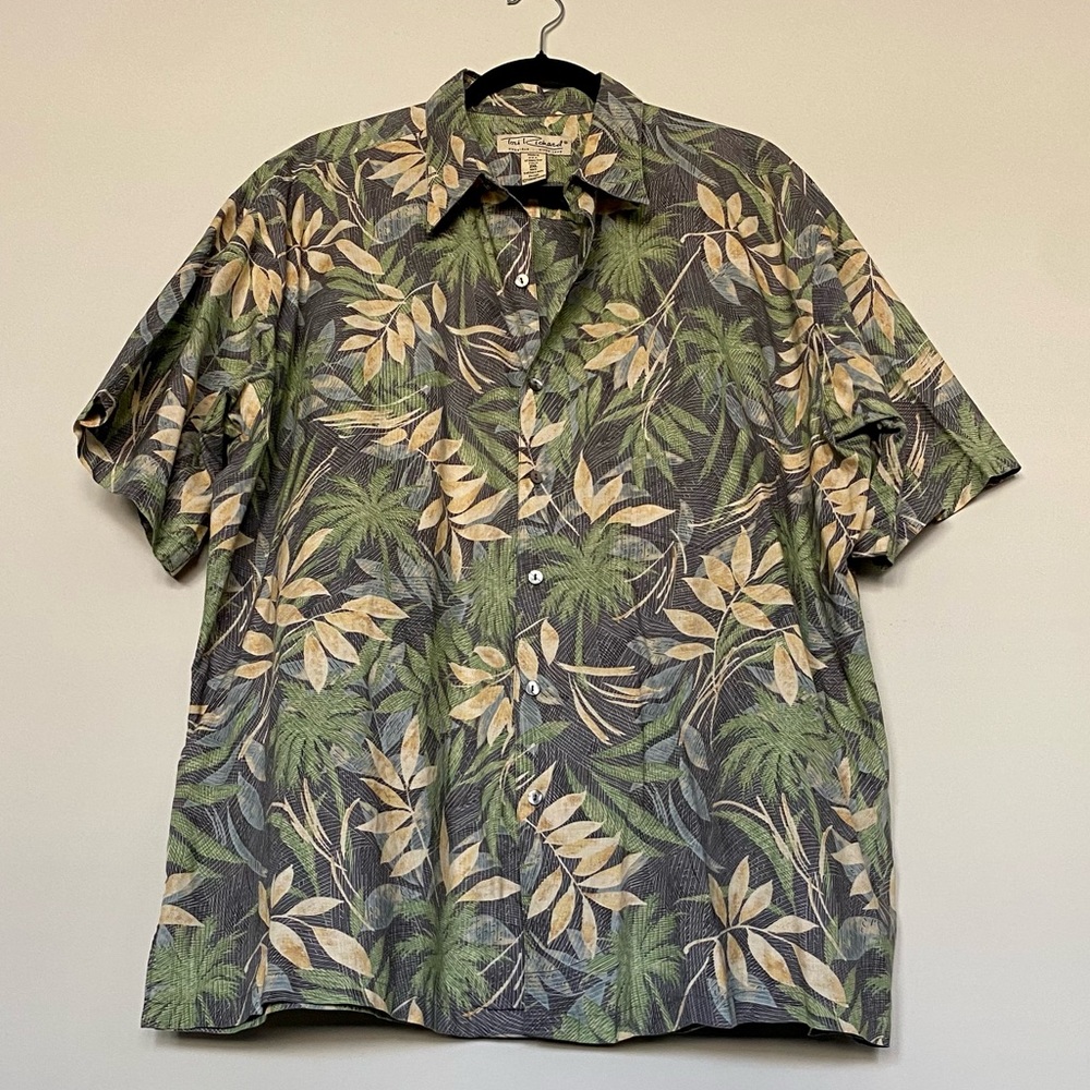 Vintage Tori Richard Men’s Hawaiian Shirt Size2XL Tropical Beach Vacation Floral